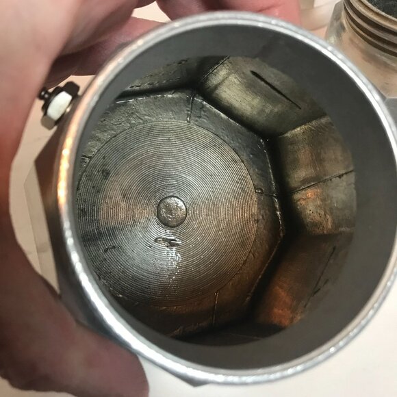 Bialetti Moka Express Stovetop Coffee Maker Set Of 3: Two 3-Cup & One 6-Cup Alum - Picture 4 of 10